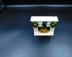 dollhouse mini fireplace a